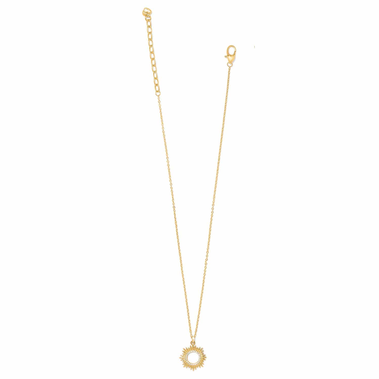 Solara Petite Necklace gold 2