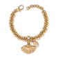 Solstice Shell Charm Bracelet