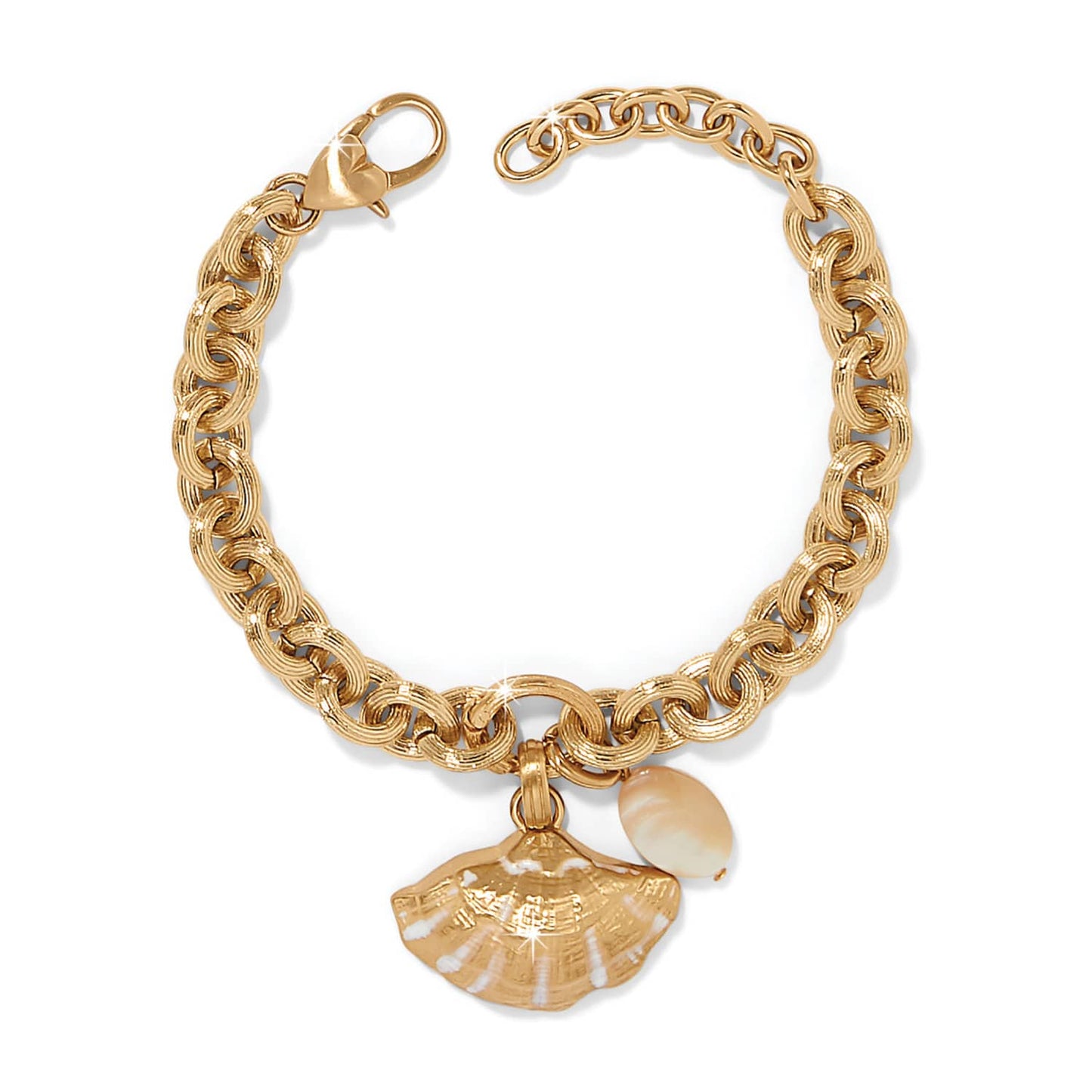 Solstice Shell Charm Bracelet