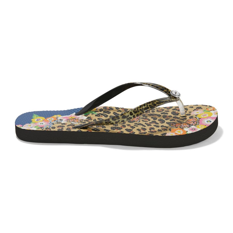 Spotty Leo Flip Flops leopard 4