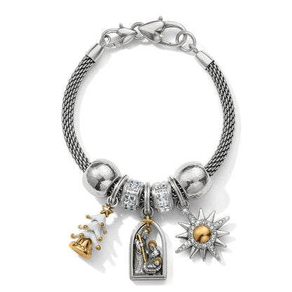 Star of Nativity Charm Bracelet