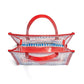 Striped Love Clear Tote