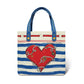 Striped Love Tote