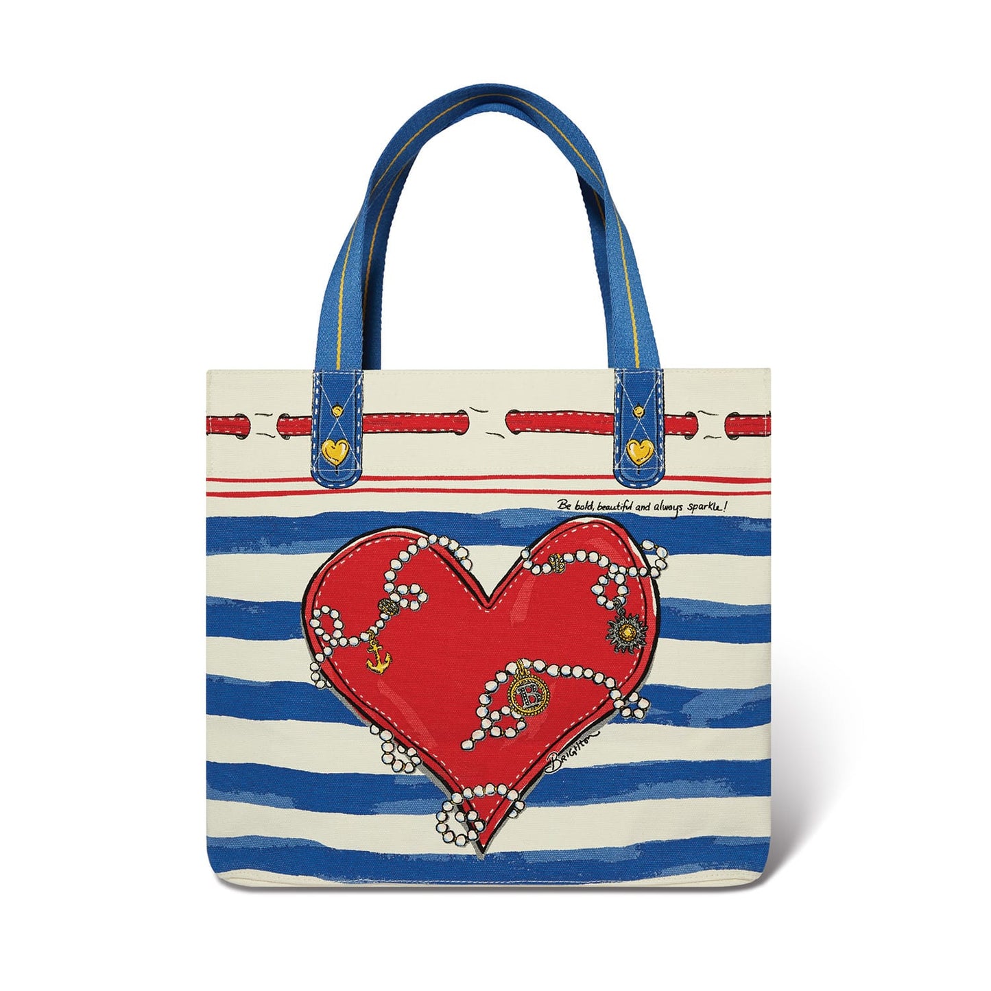 Striped Love Tote