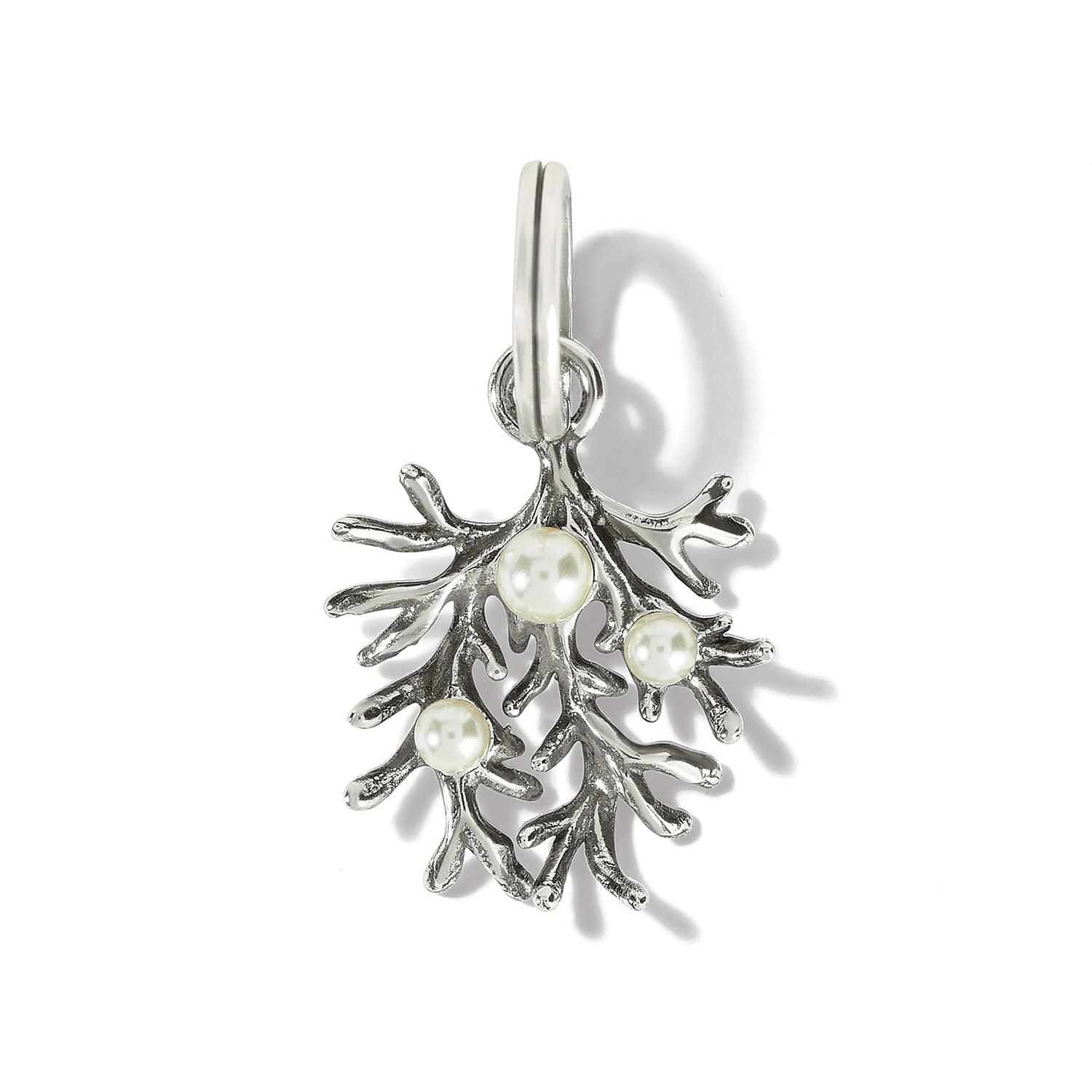 Sunset Cove Coral Charm silver-pearl 1