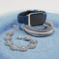 Sutton Braided Leather Watch Band