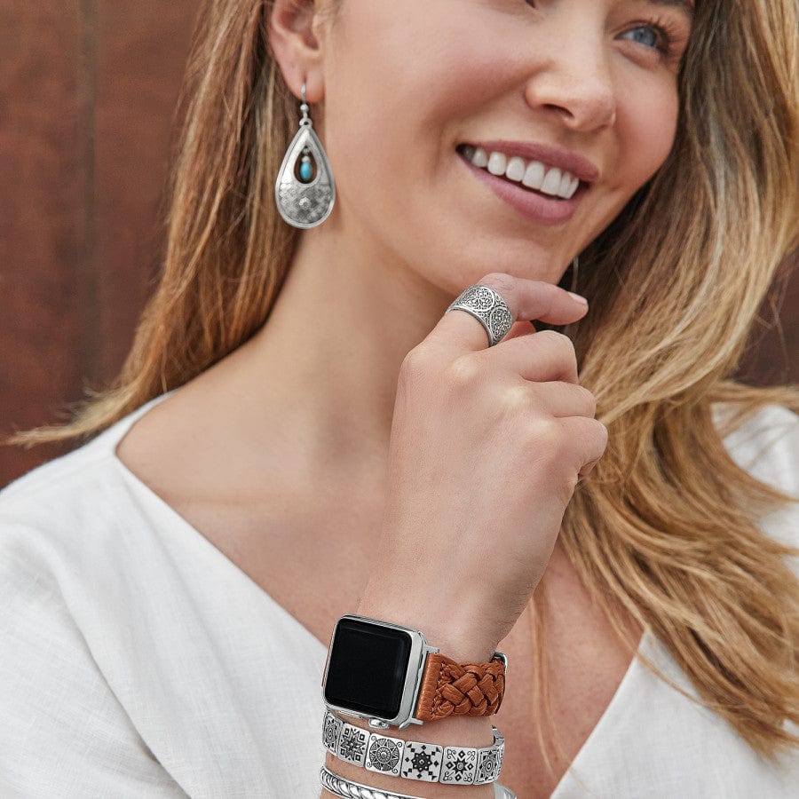 Width Leather Watch Bracelet For Apple Watch