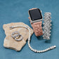 Sutton Braided Leather Watch Band