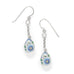 Sydney Poppy Drop French Wire Earrings
