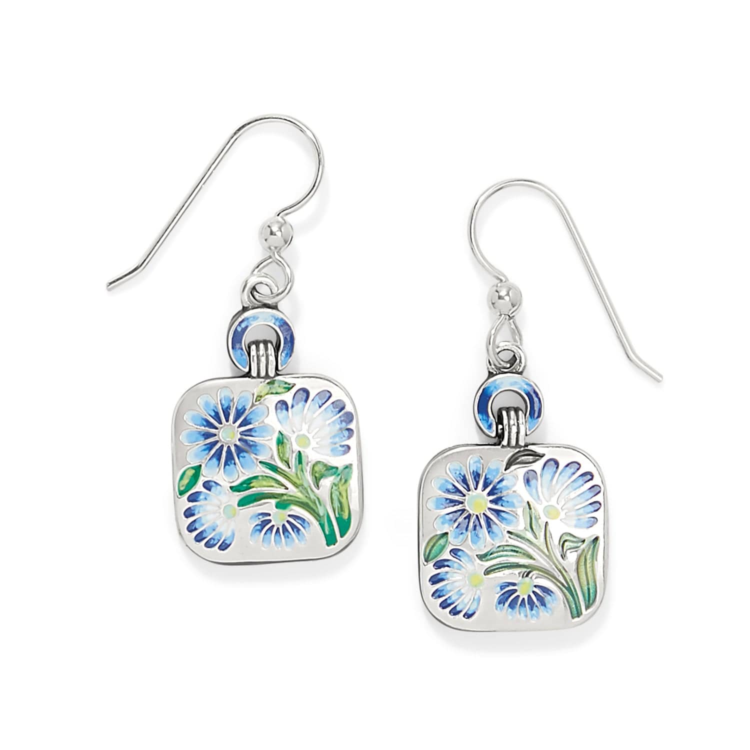 Sydney Daisy French Wire Earrings silver-multi 1