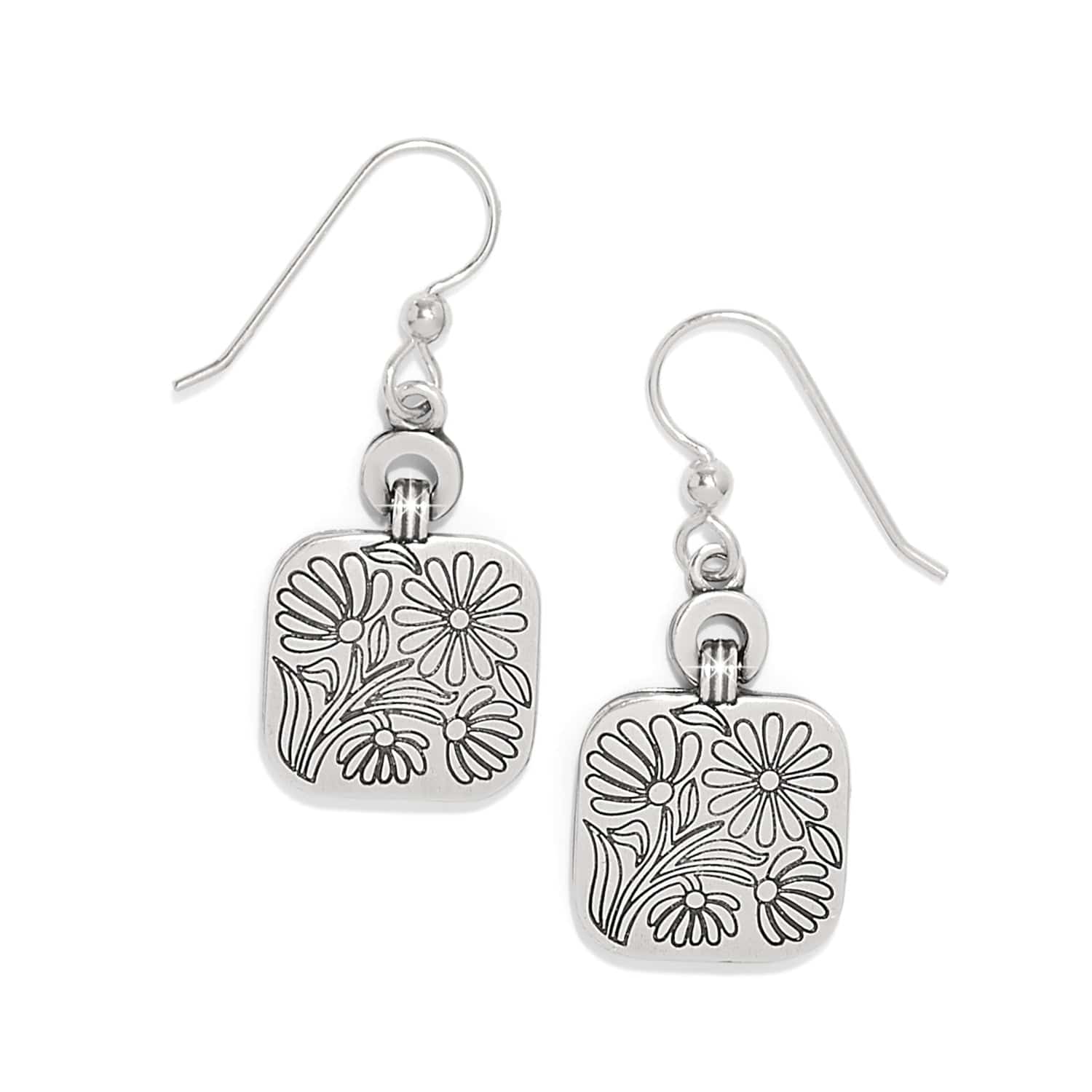 Sydney Daisy French Wire Earrings silver-multi 2