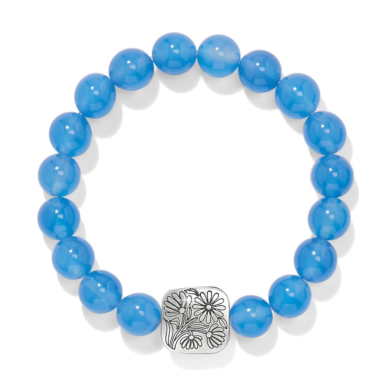 Sydney Daisy Stretch Bracelet blues 2