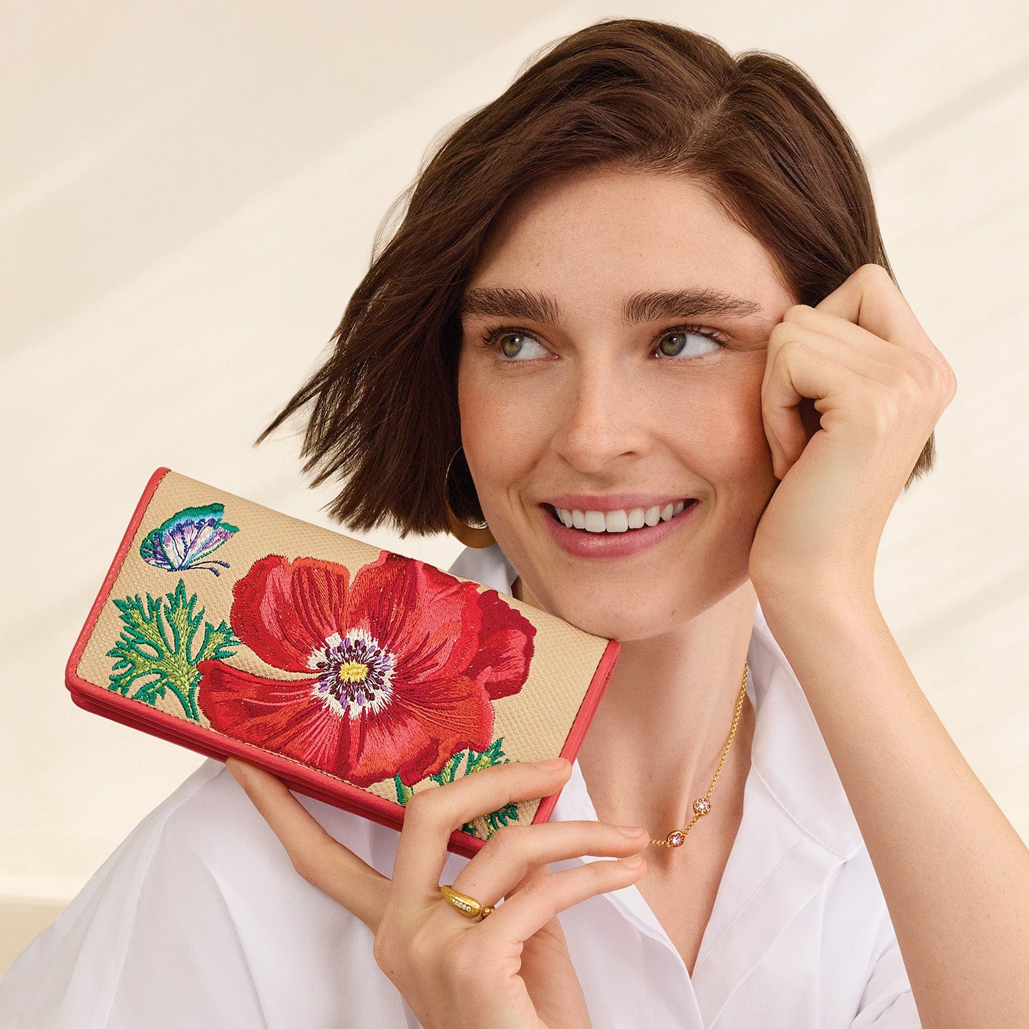 Sydney Embroidered Wallet multi 5