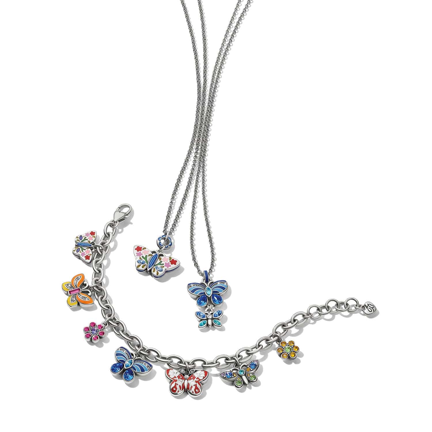 Sydney Flutter Charm Bracelet silver-multi 3