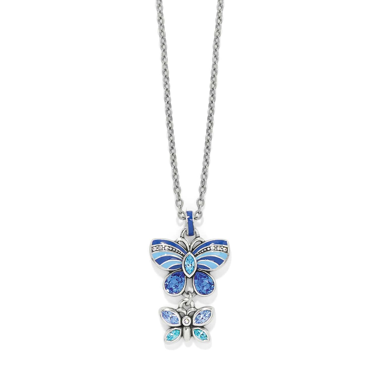 Sydney Flutter Duo Necklace silver-multi 1