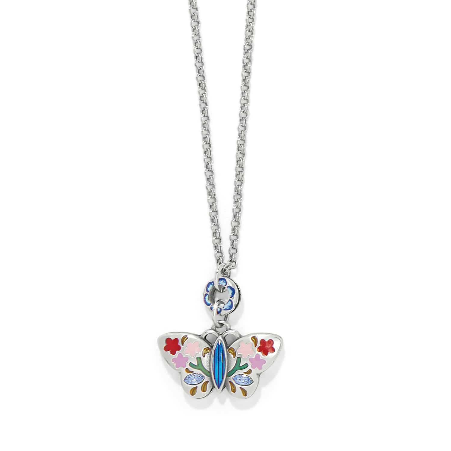 Sydney Flutter Necklace silver-multi 1