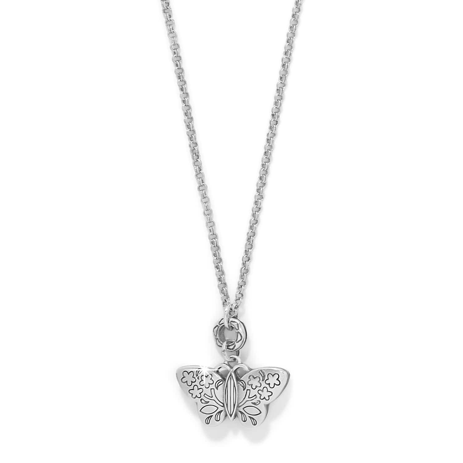 Sydney Flutter Necklace silver-multi 2