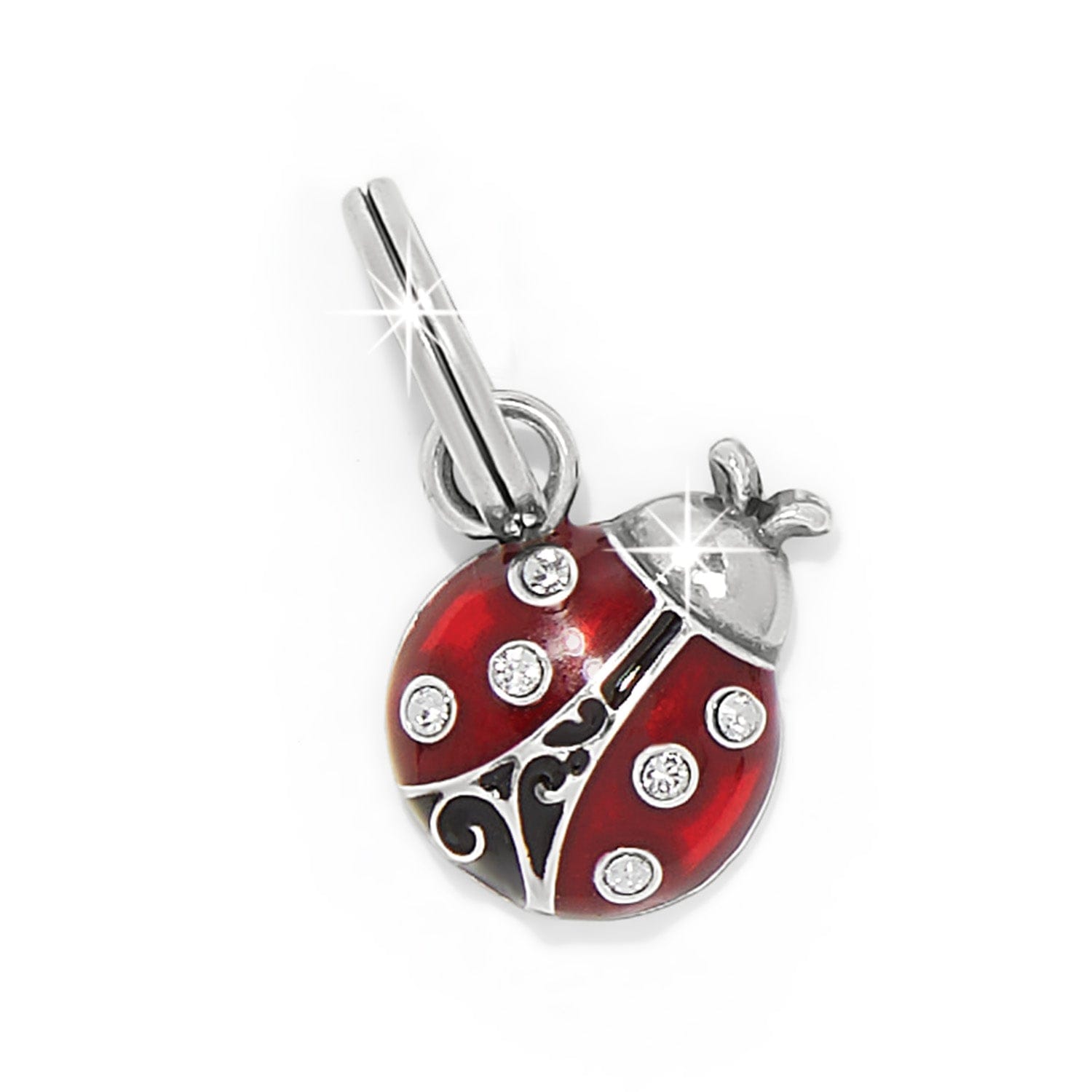 Sydney Ladybug Charm silver-red 1