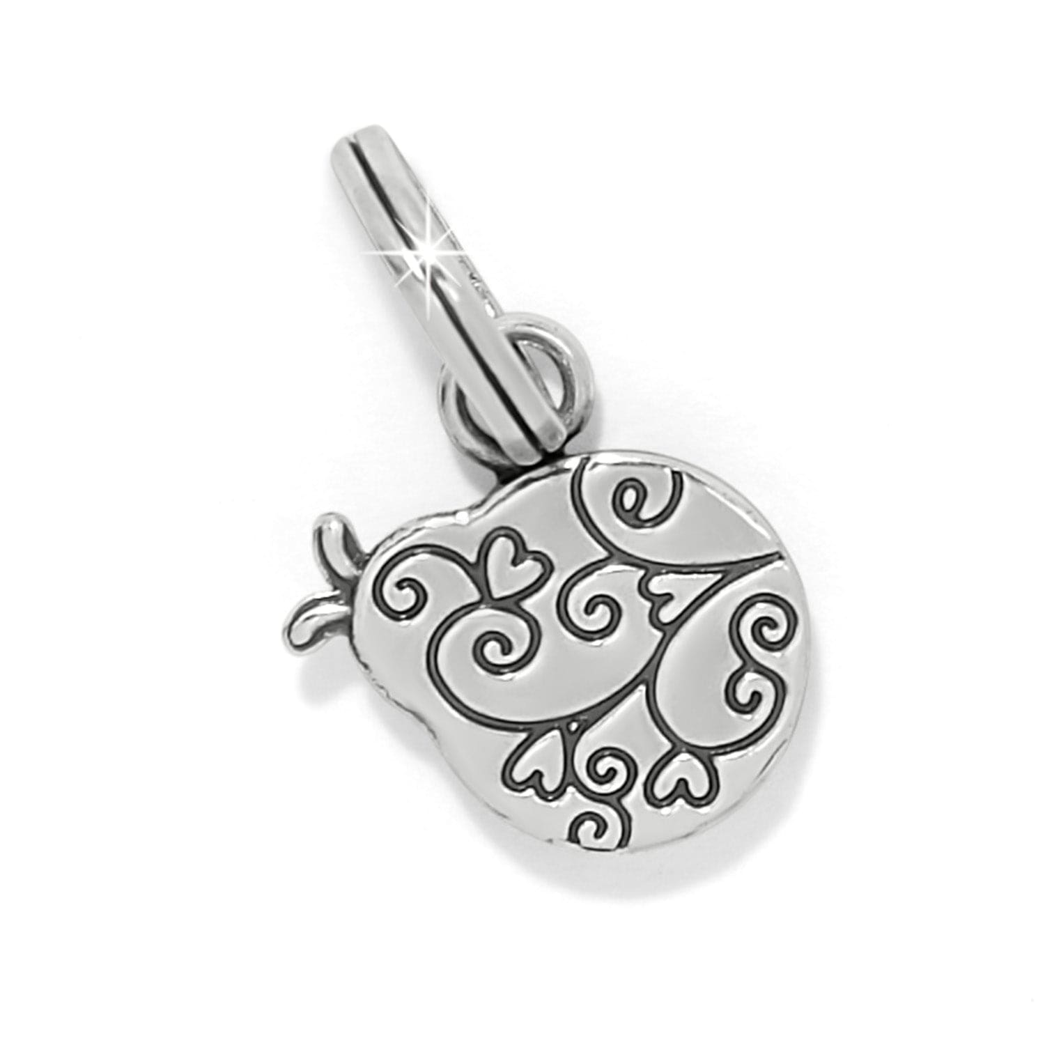 Sydney Ladybug Charm silver-red 2