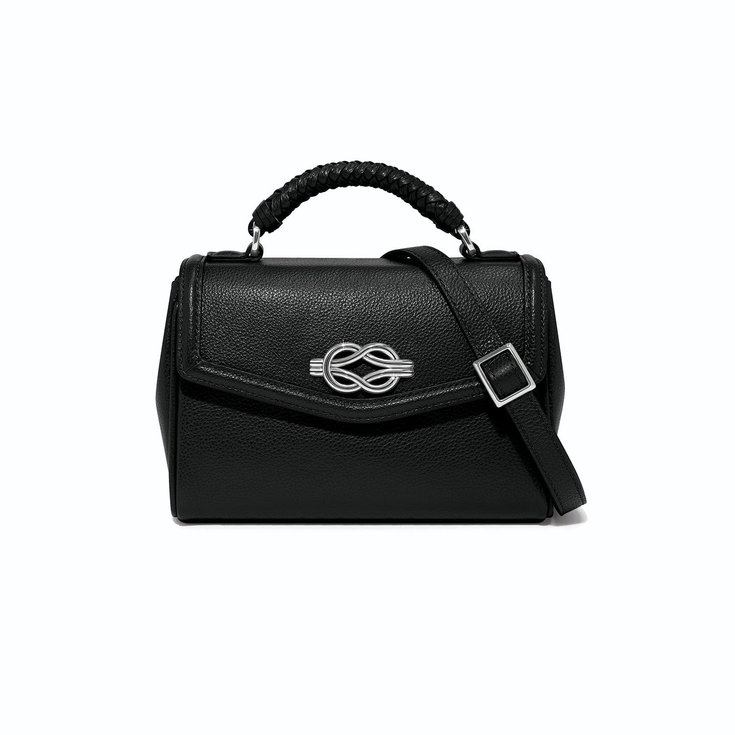 Tatum Small Flap Satchel black 7