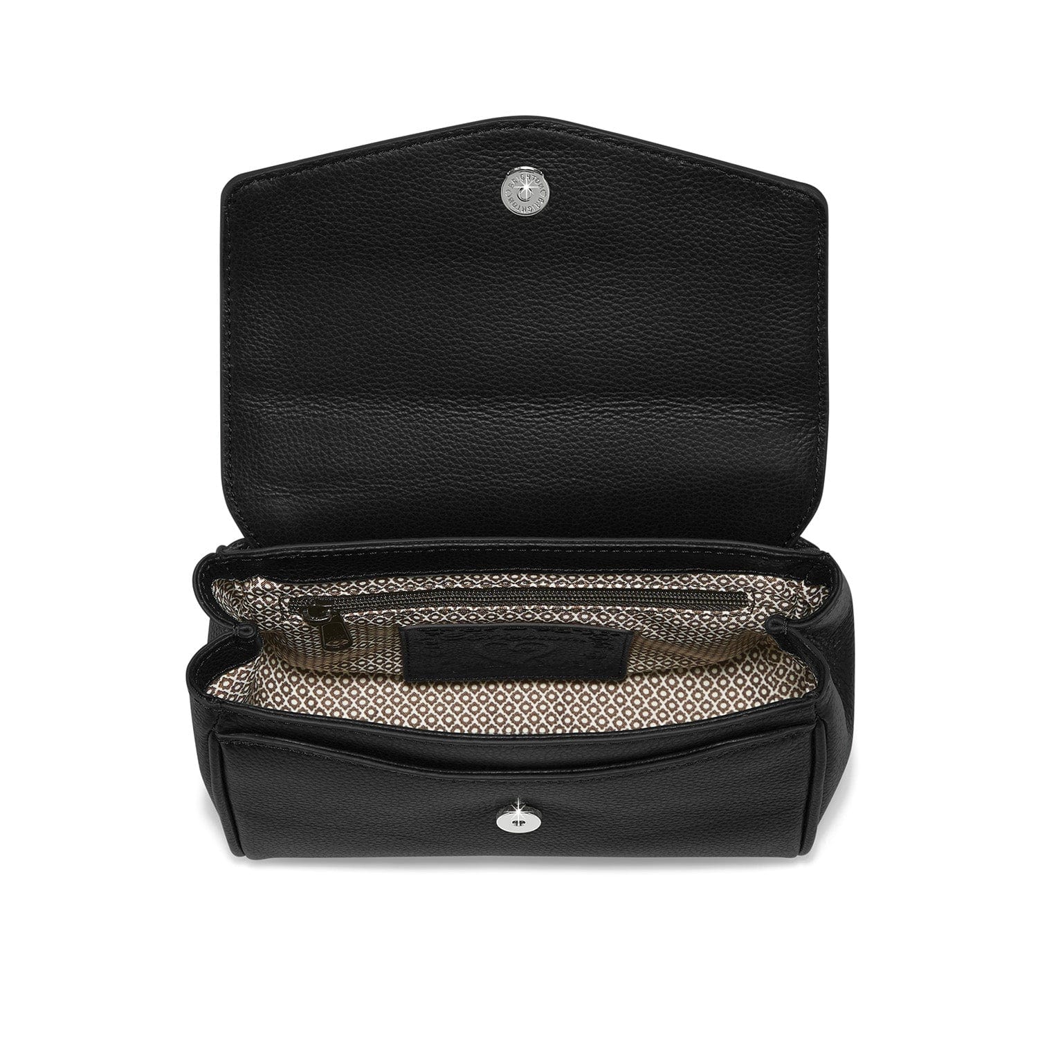 Tatum Small Flap Satchel black 8