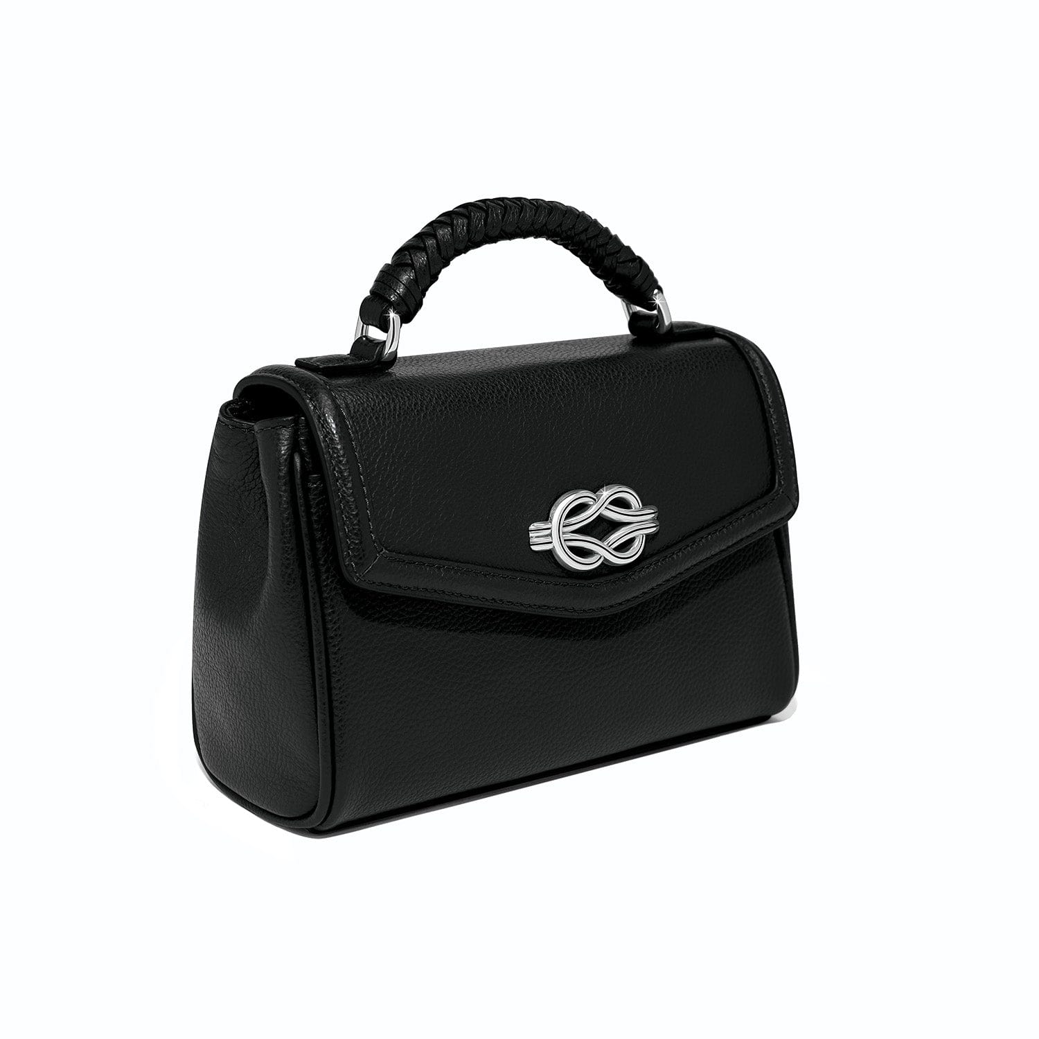 Tatum Small Flap Satchel black 10
