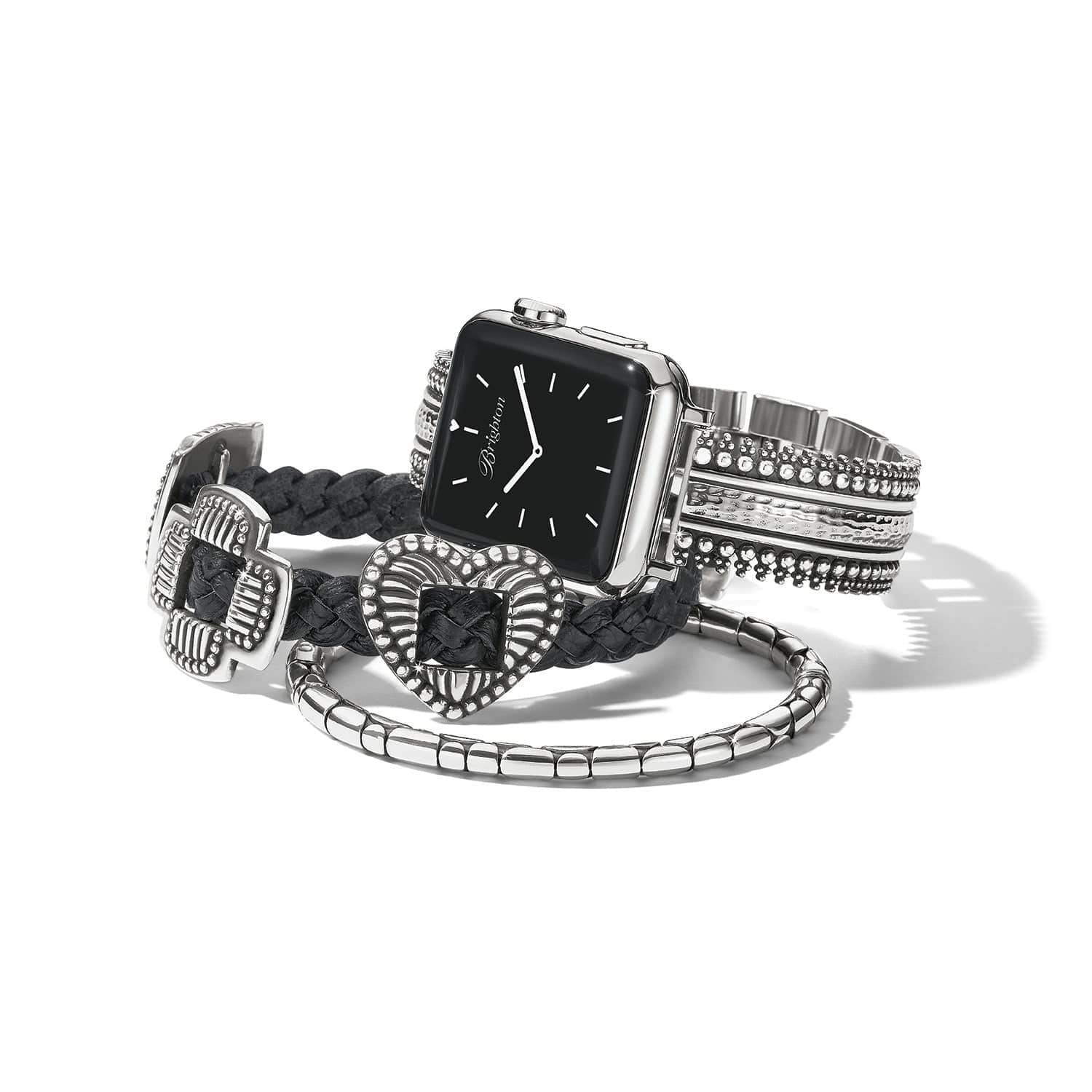 Telluride Cuff Watch Band silver 2