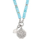 Token Charm Turquoise Necklace