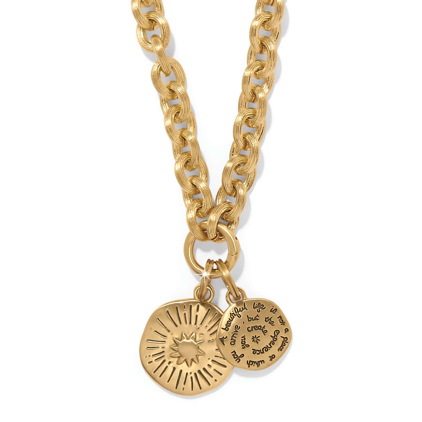 Token Lavish Link Charm Necklace - Brighton