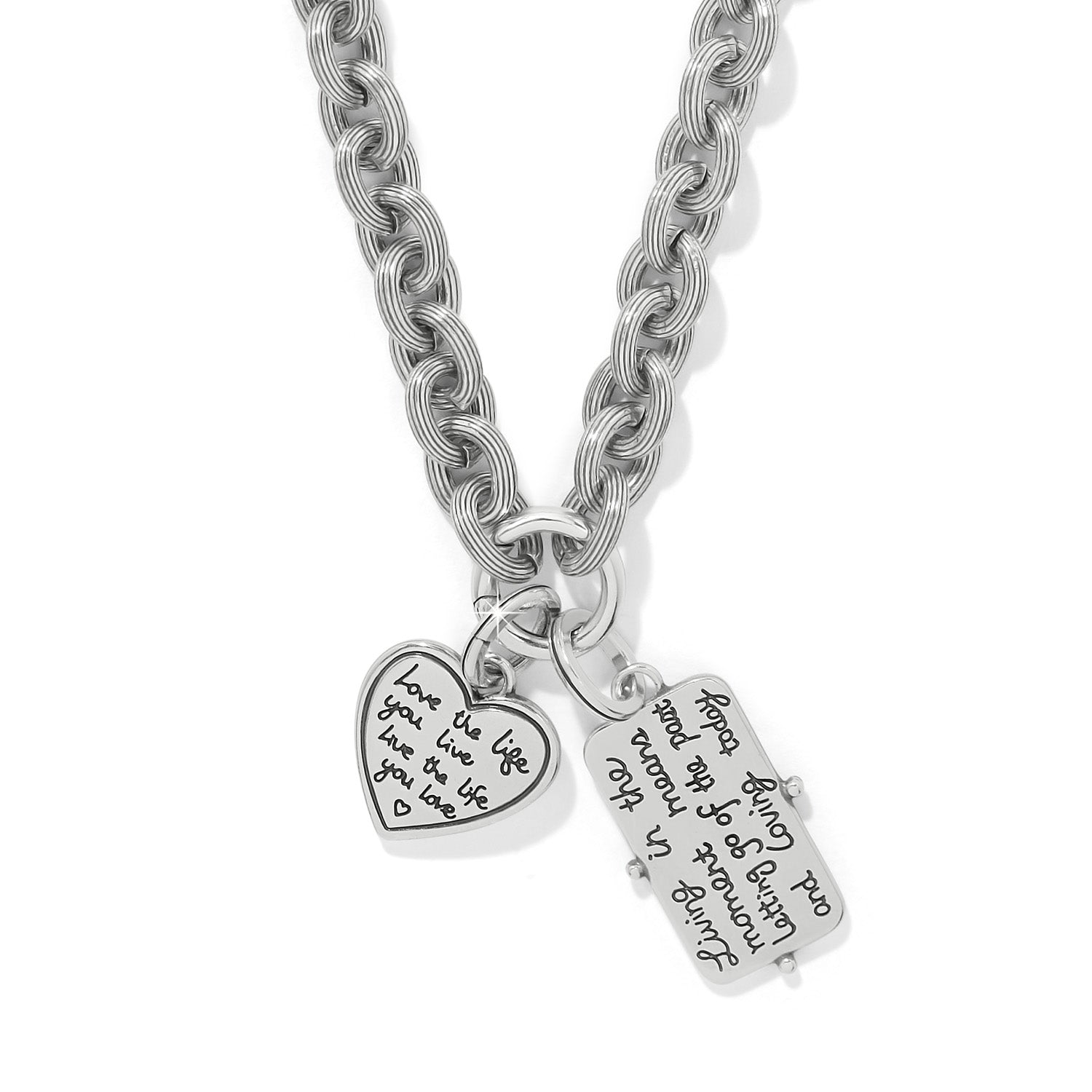 Token Lavish Link Charm Necklace - Brighton