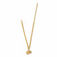 Token Lavish Link Round Charm Necklace