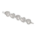 Gold Trianon Heart Link Bracelet - Brighton main image 1