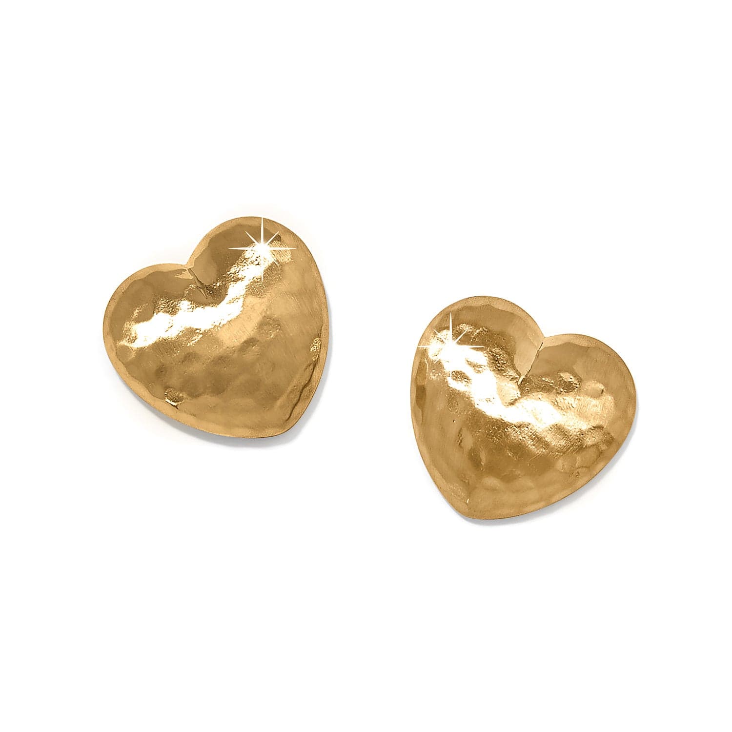 Trianon Heart Small Post Earrings gold 3