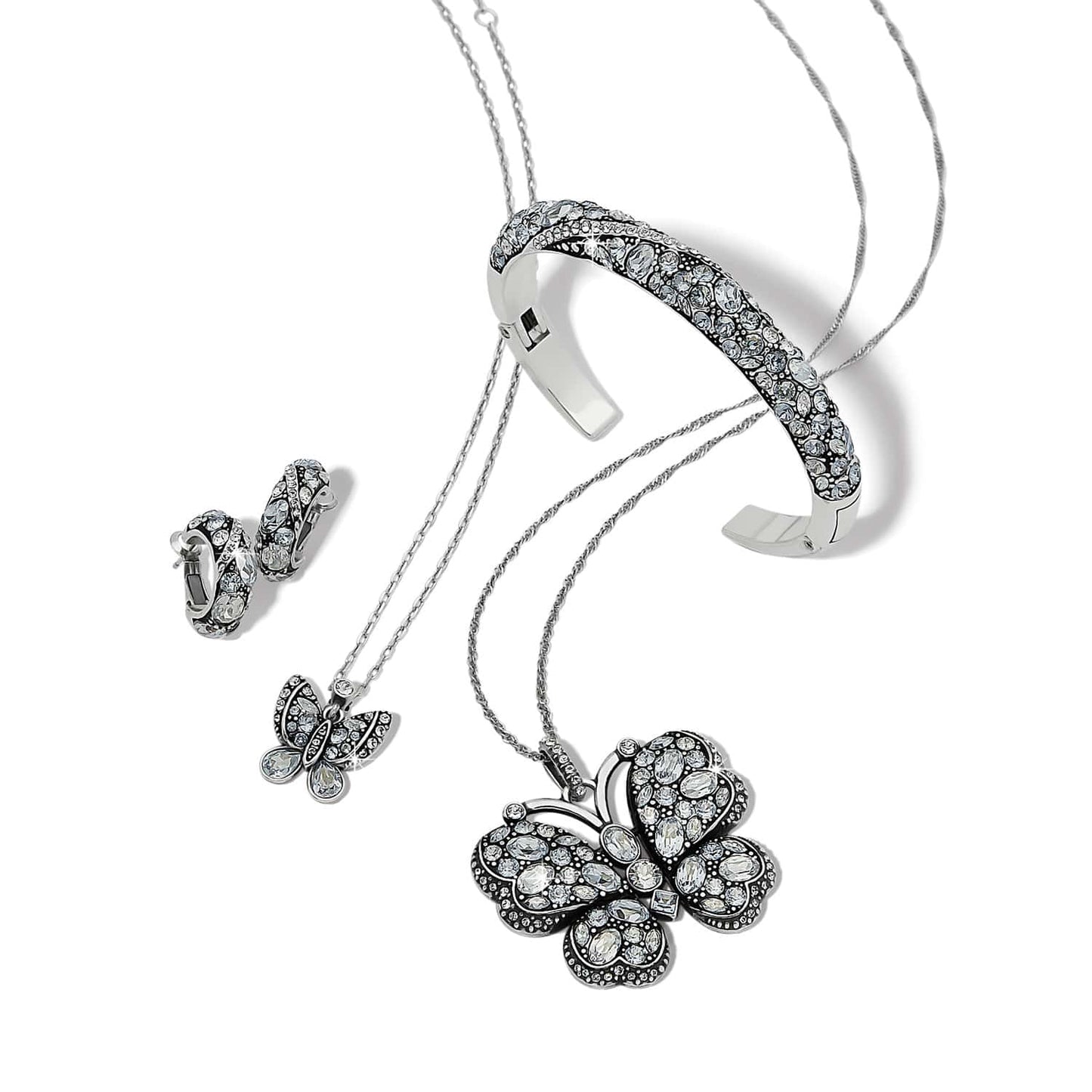Trust Your Journey Double Hinged Bangle