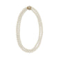 Trust Your Journey Double Pearl Necklace