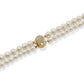Trust Your Journey Double Pearl Necklace