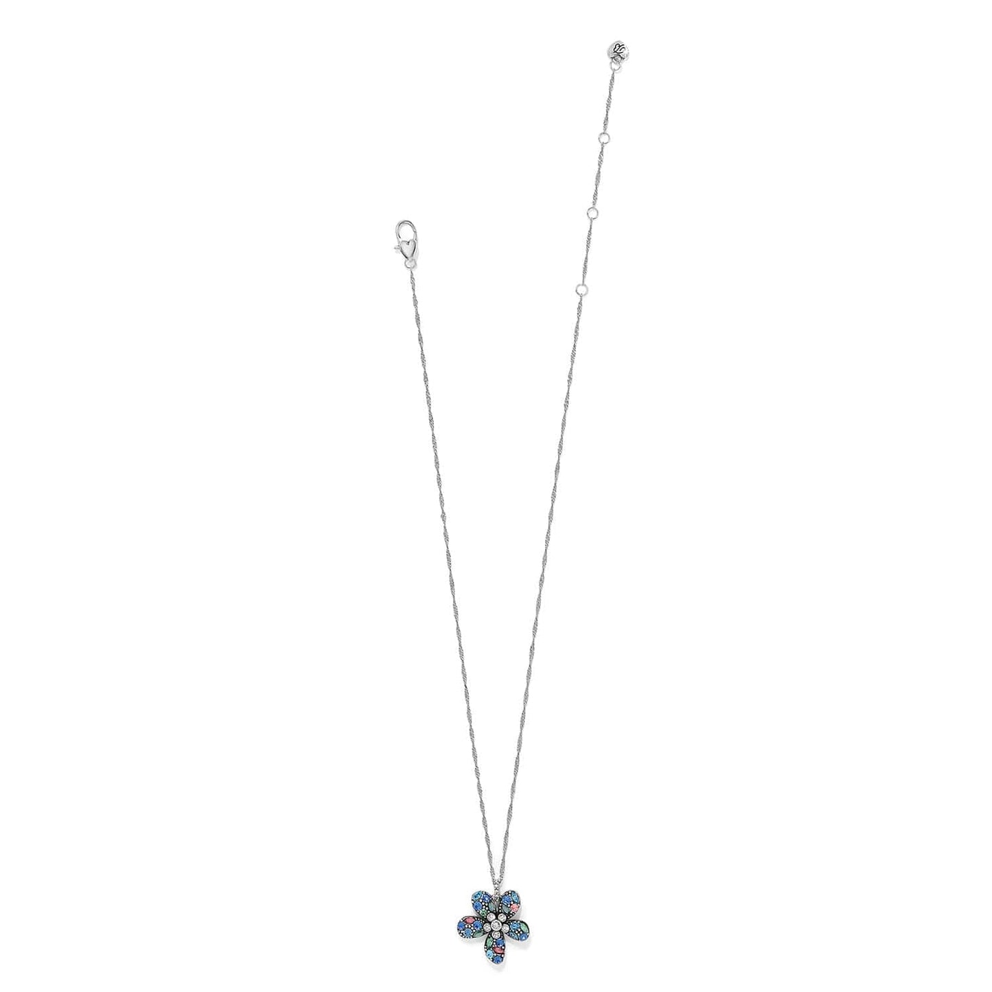 Trust Your Journey Flower Reversible Necklace