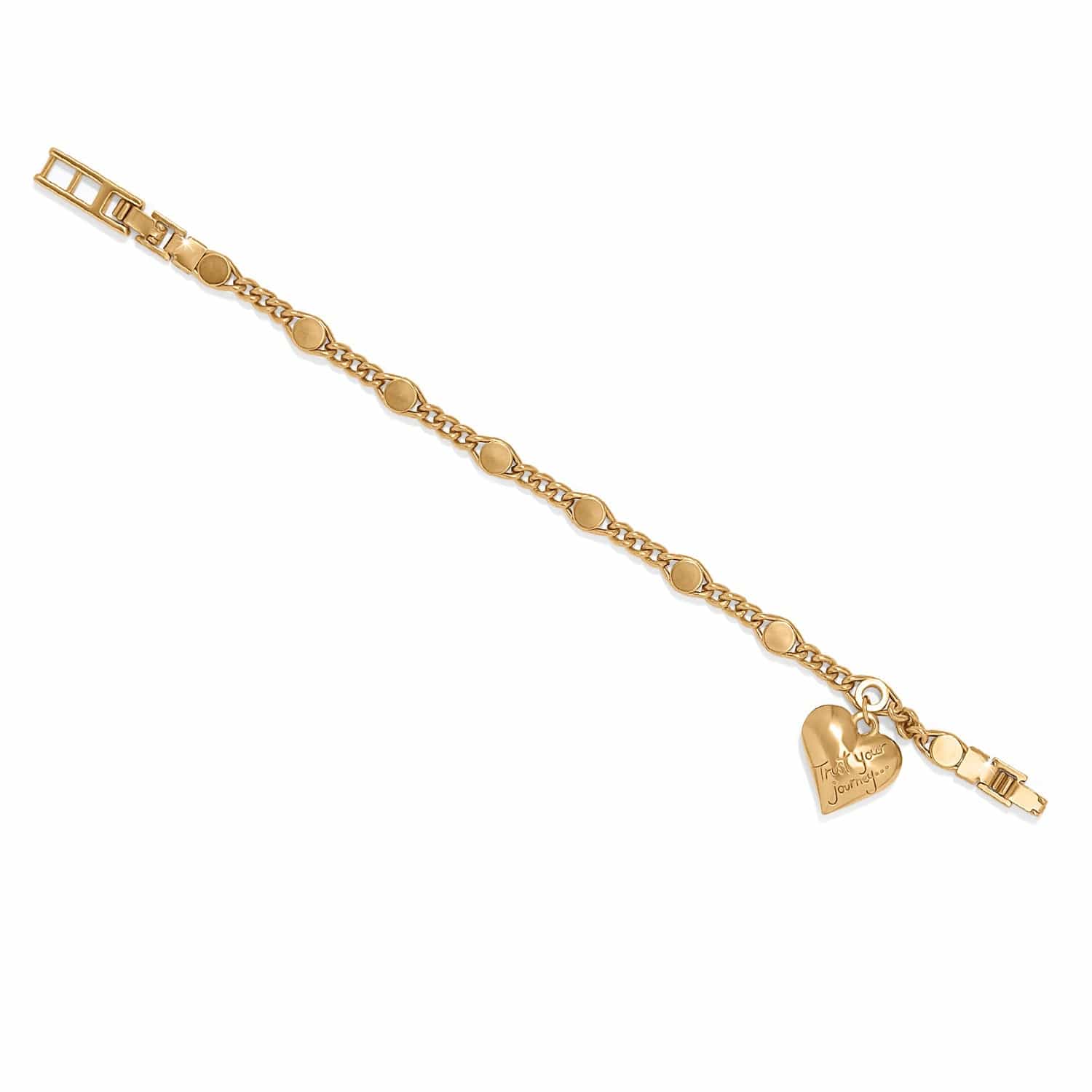 Trust Your Journey Golden Bracelet gold 2