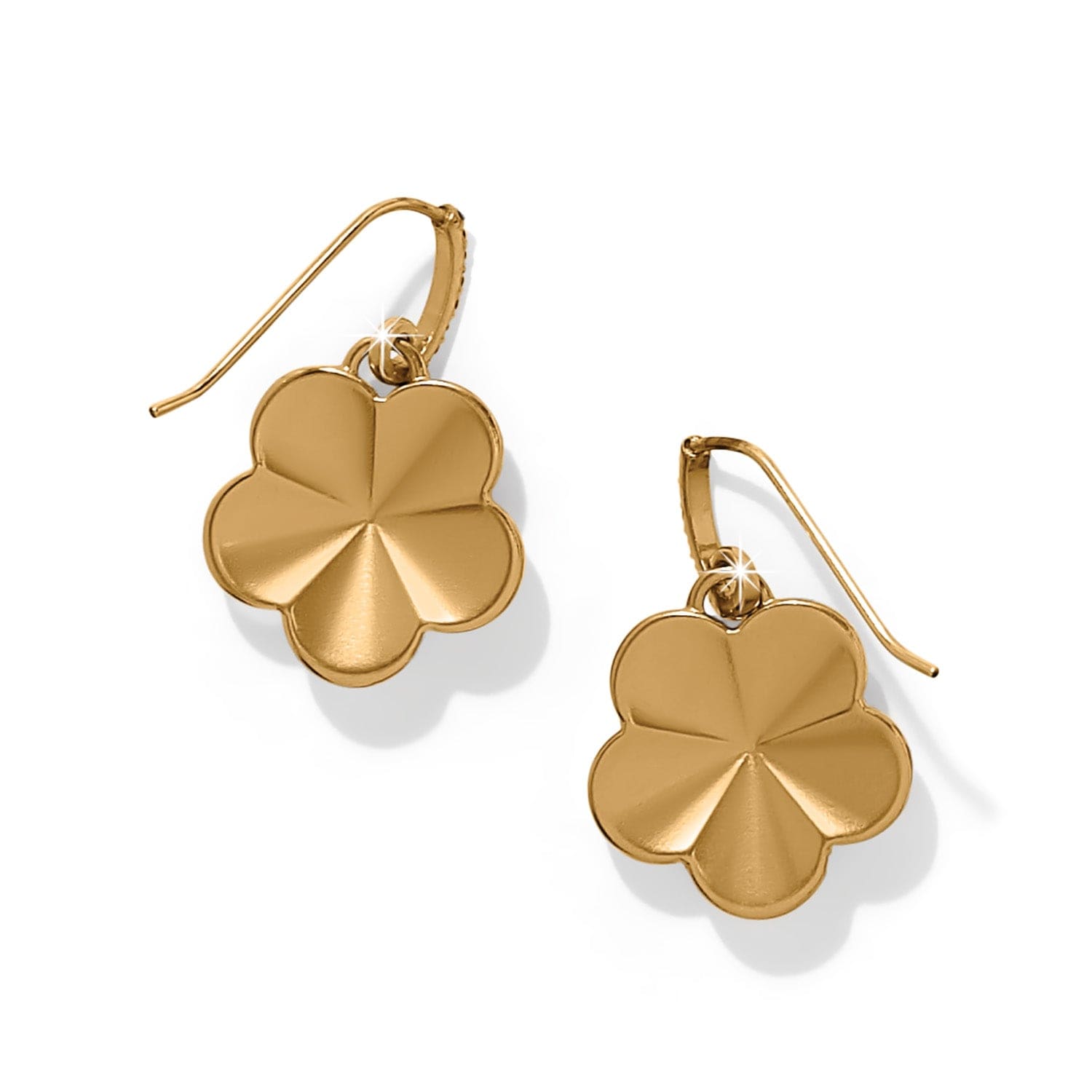 Trust Your Journey Golden Flower Earrings - Brighton