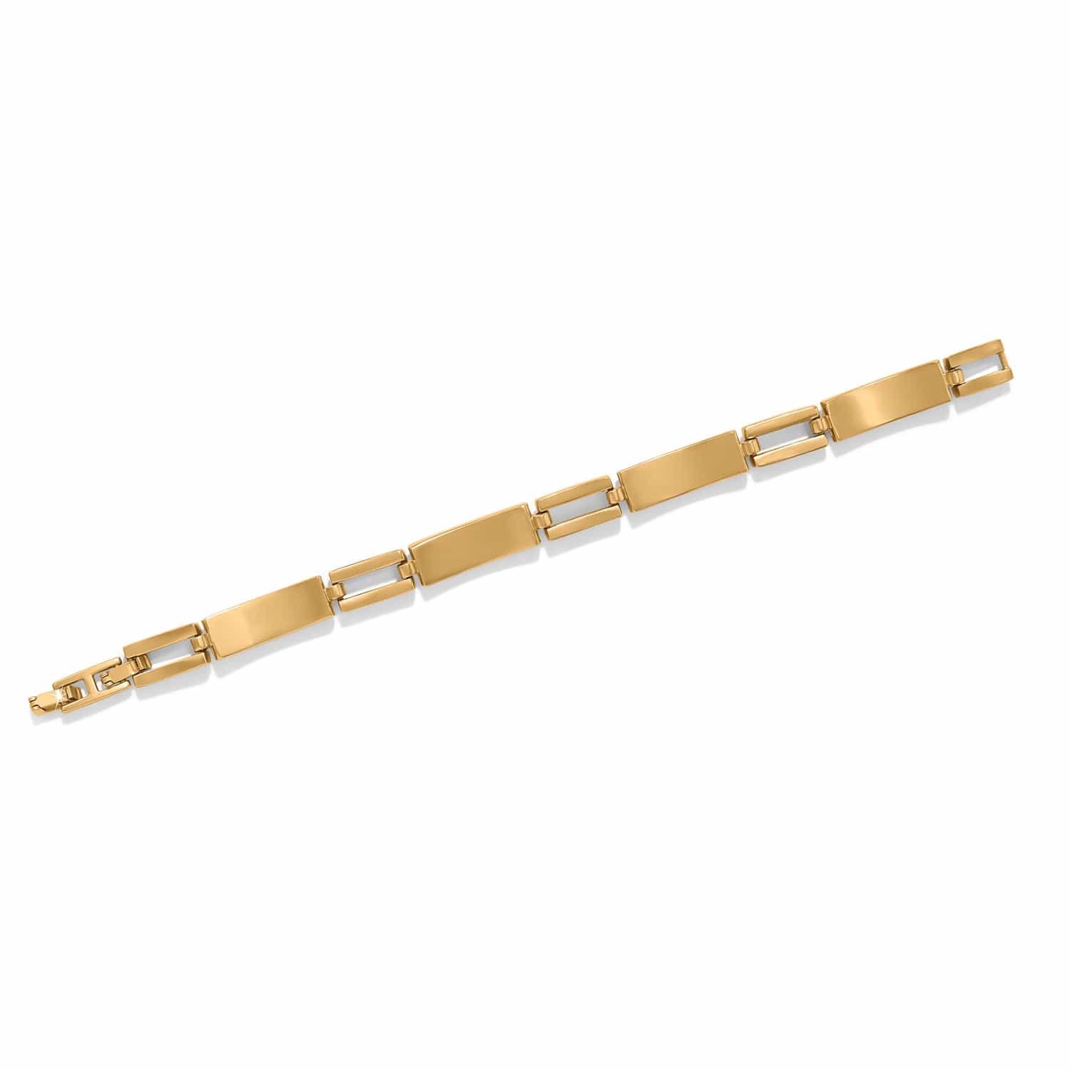 Trust Your Journey Golden Link Bracelet gold 2