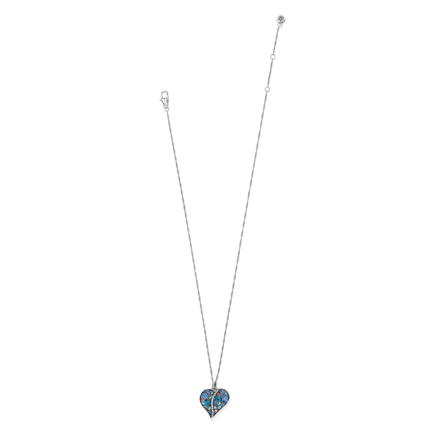 Trust Your Journey Heart Necklace