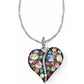 Trust Your Journey Heart Necklace