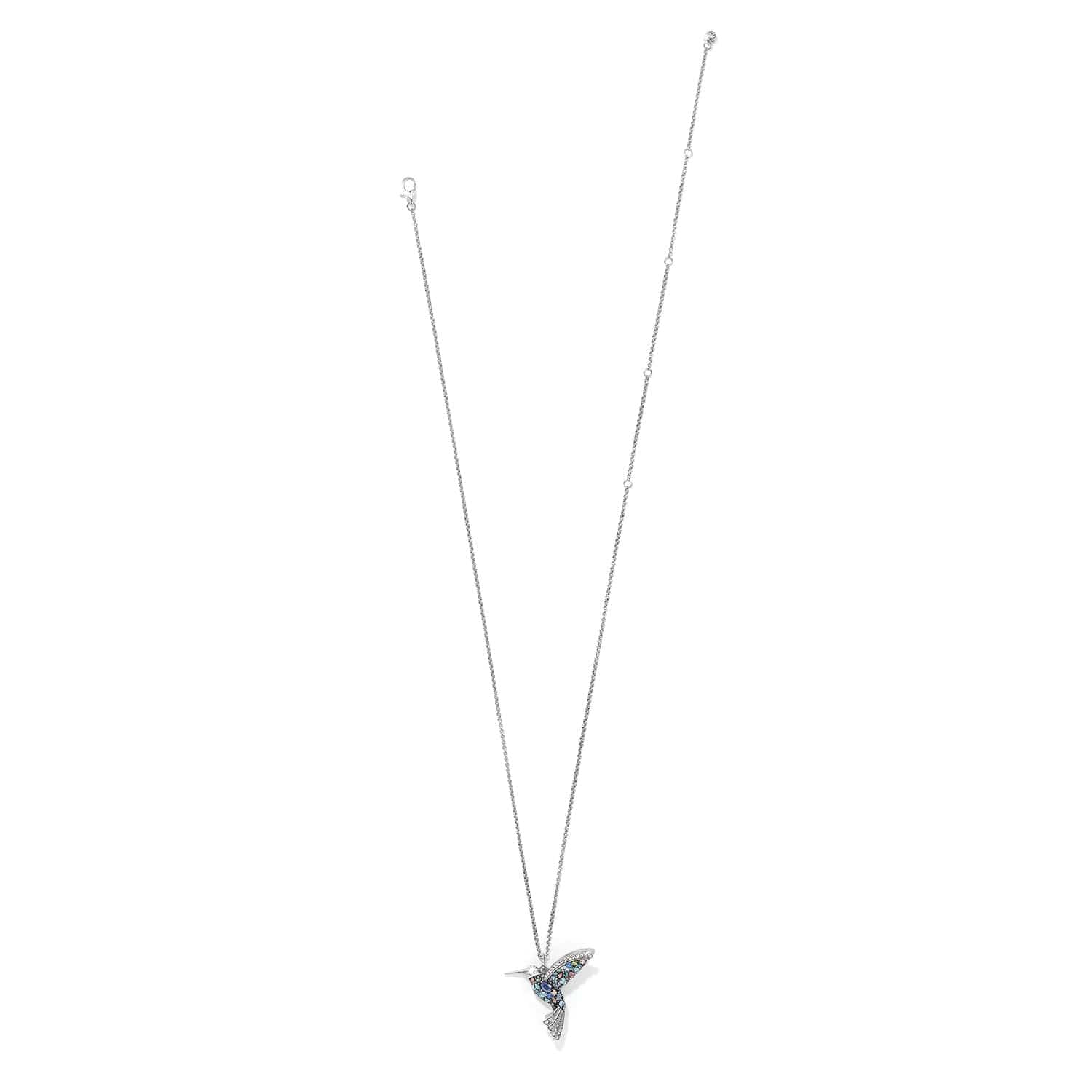 Trust Your Journey Hummingbird Necklace - Brighton