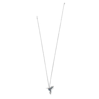 Trust Your Journey Hummingbird Necklace