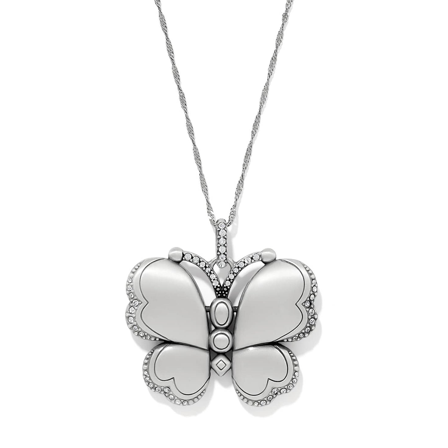 Trust Your Journey Large Butterfly Necklace