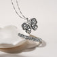 Trust Your Journey Large Butterfly Necklace
