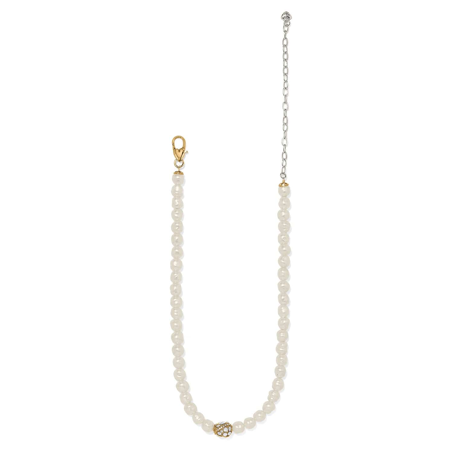 Trust Your Journey Pearl Necklace - Brighton