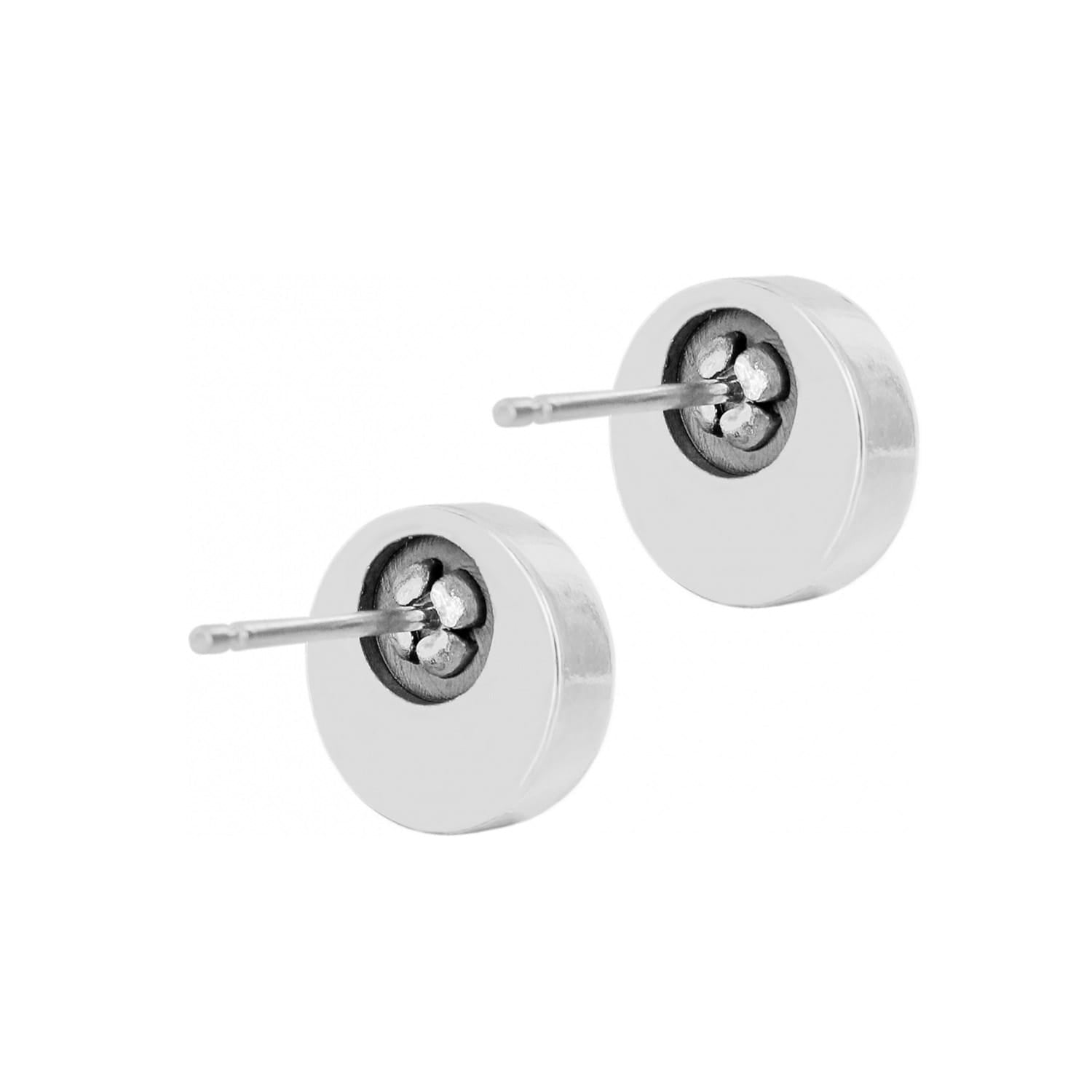 Trust Your Journey Post Earrings silver-sky 5