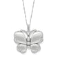 Trust Your Journey Reversible Butterfly Necklace