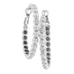 Twinkle Granulation Large Hoops